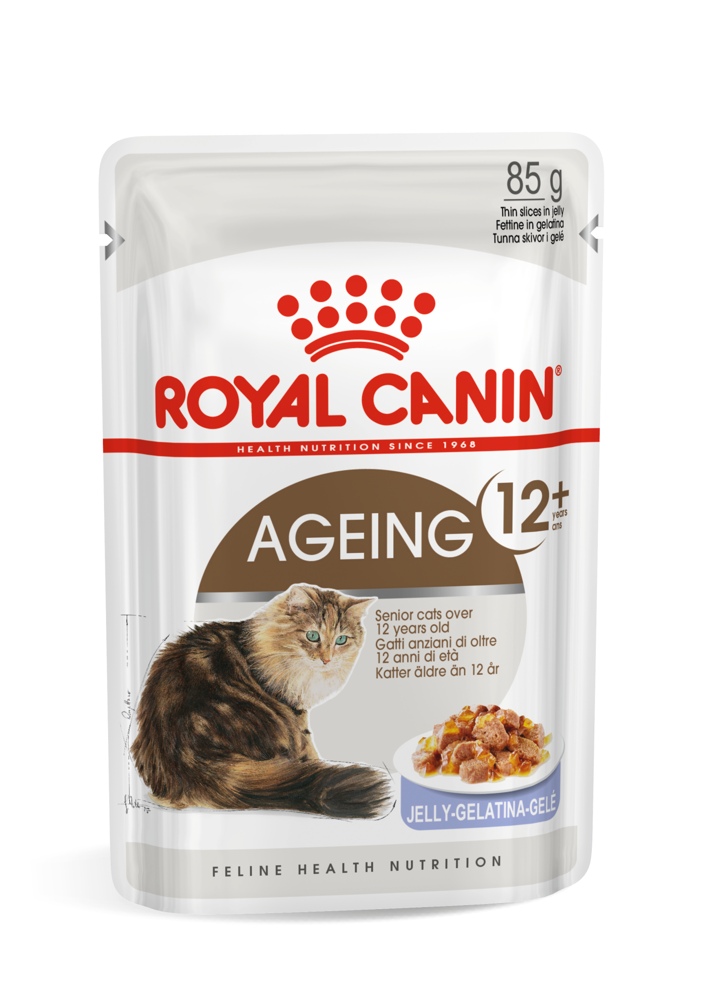 ROYAL CANIN AGEING 12+ Jelly kapsičky v želé pro stárnoucí kočky starší 12 let