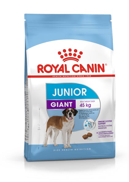 Royal canin giant store junior feeding guide