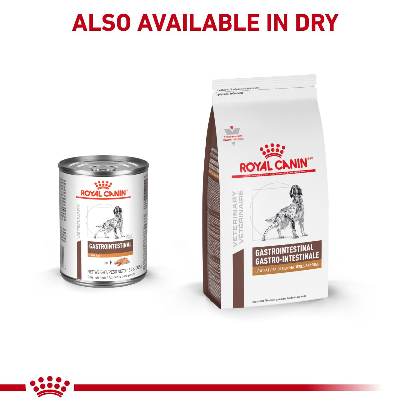 Alternative to royal canin sales gastrointestinal low fat dog food