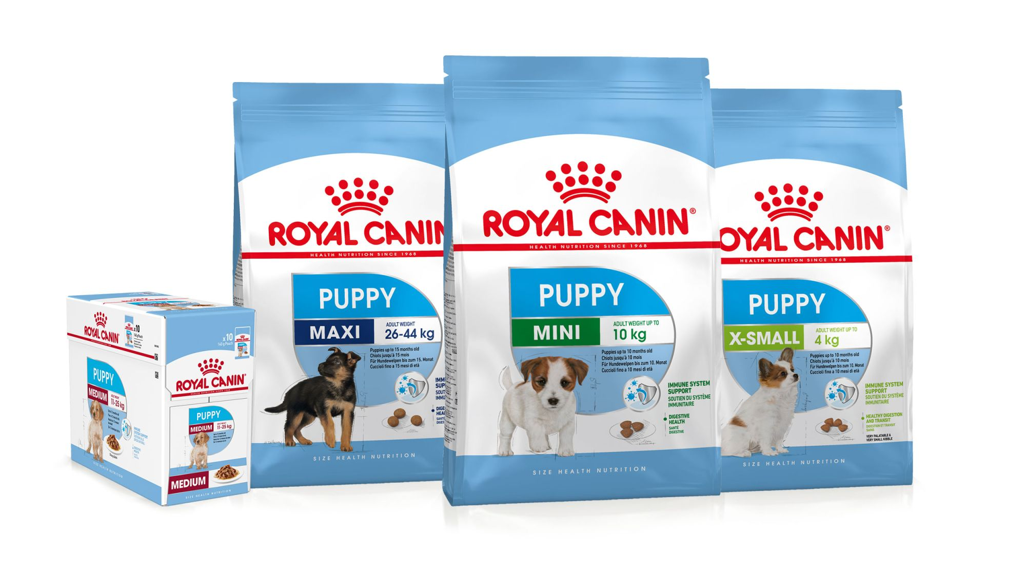 ROYAL CANIN Nahrungen für Hundewelpen