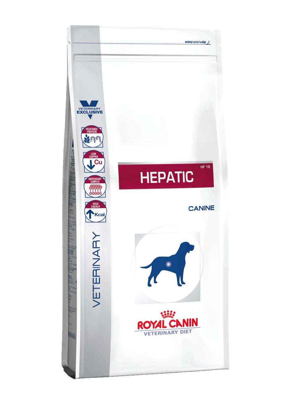 hepatic royal canin dog