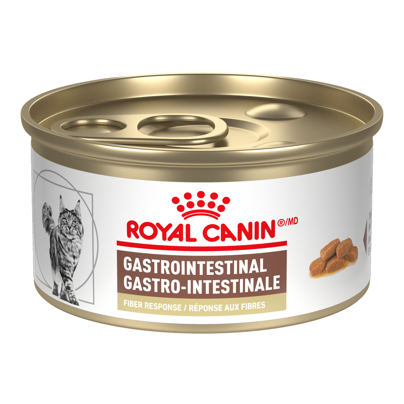 Feline Gastrointestinal Fiber Response Thin Slices In Gravy Royal