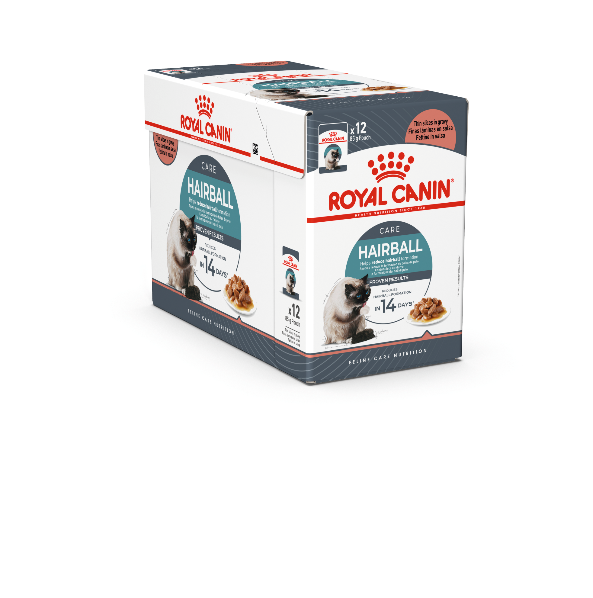 Royal Canin - Hairball Care Gravy Adult Våtfoder för katt 85 g x 12 st - Katt - ZOO.se