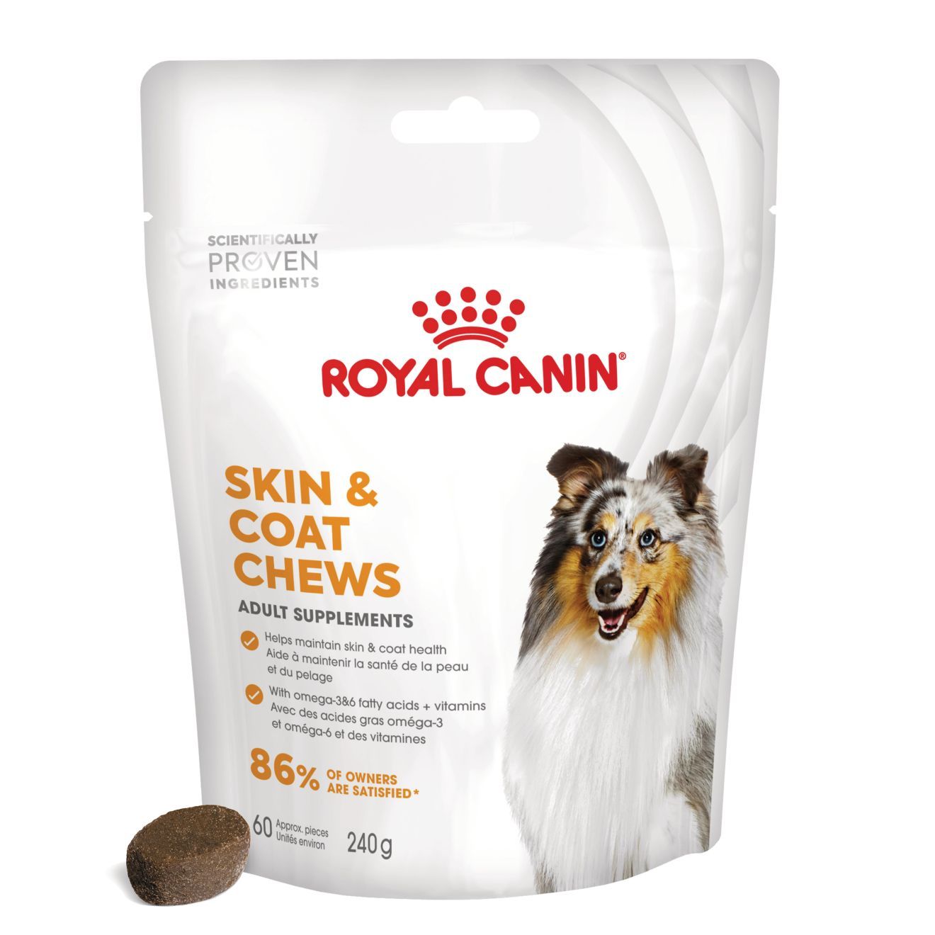 Supplements Dog Skin & Coat Adult 
