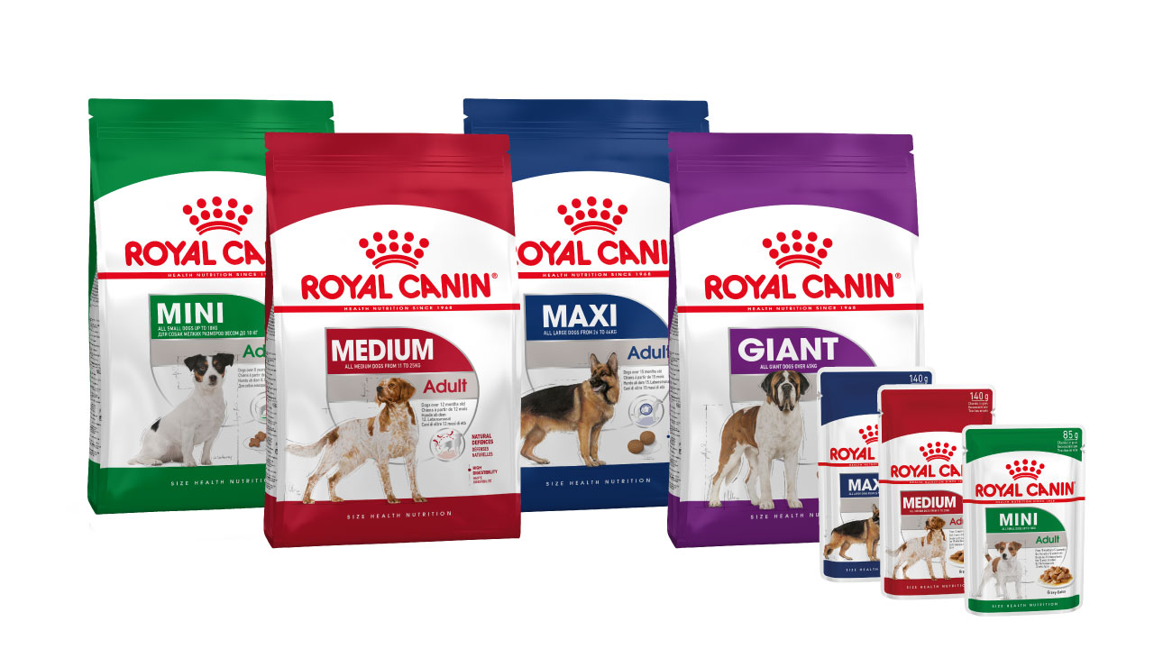 Size health nutrition range pack shot