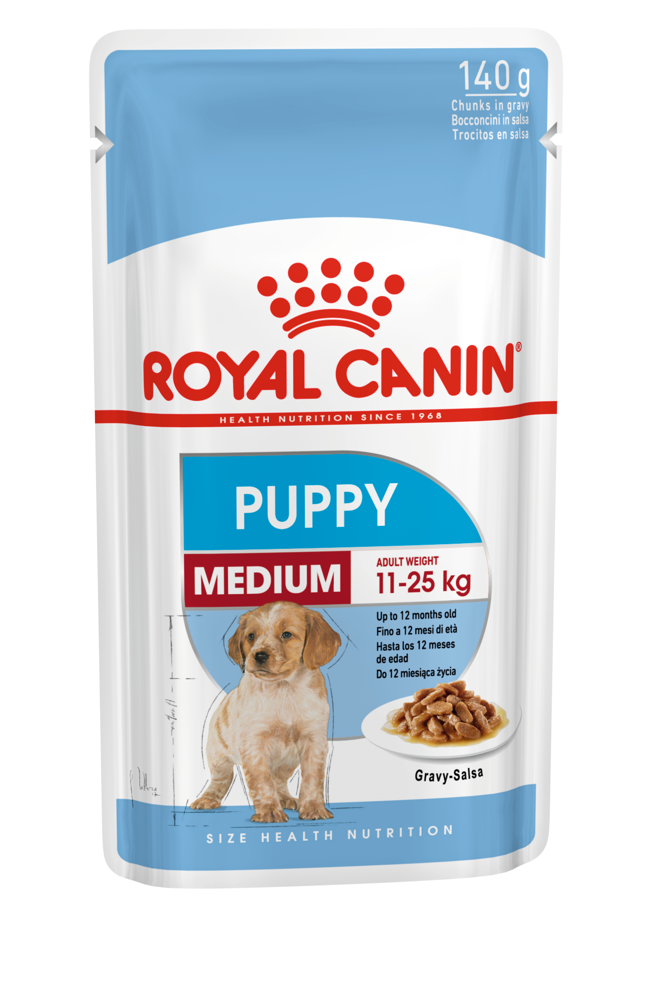 Medium Puppy Våd Royal Canin