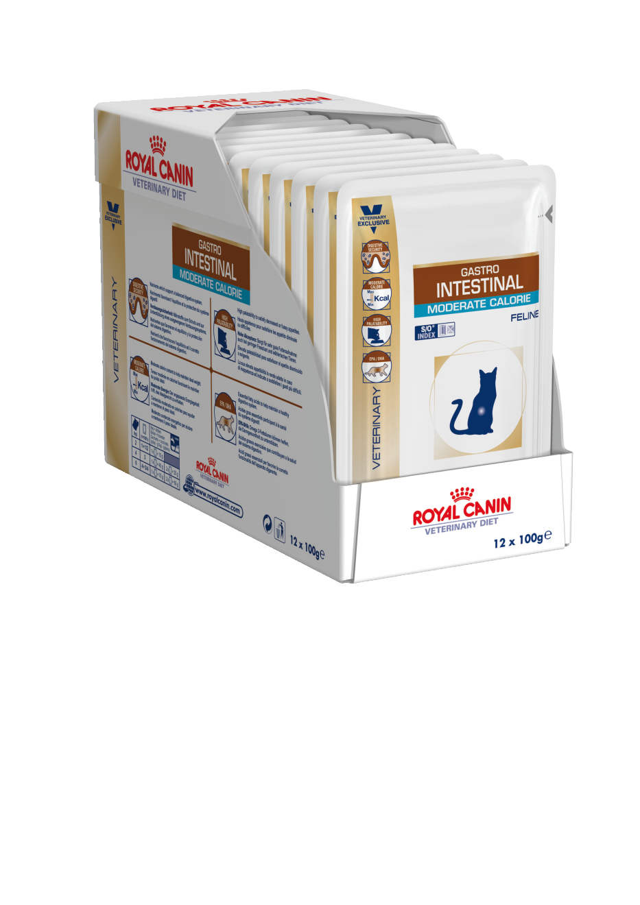 Royal canin gastro intestinal moderate calorie wet cat clearance food