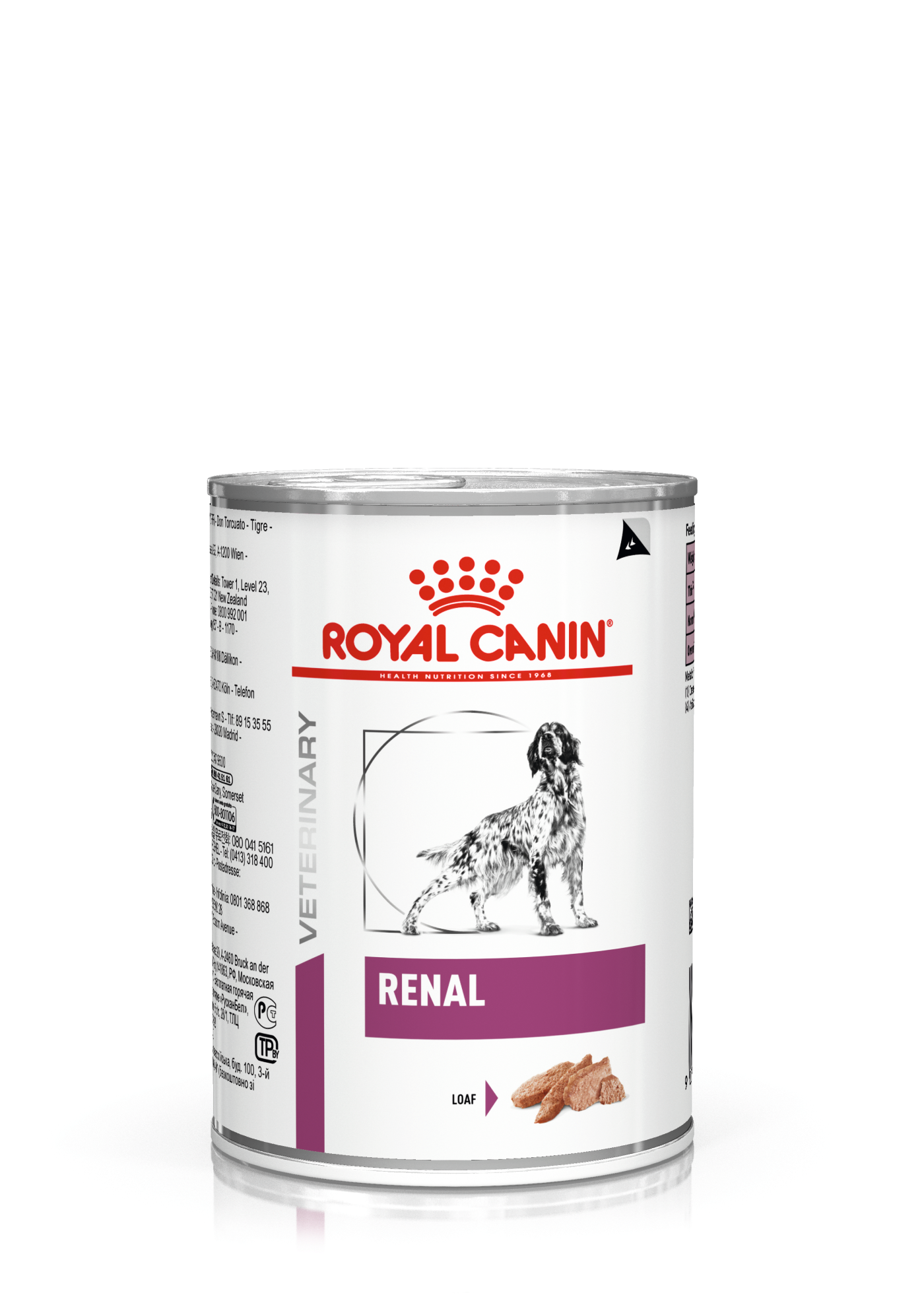 อาหารสุนัข ประกอบการรักษาโรคไต ชนิดเปียก (RENAL)