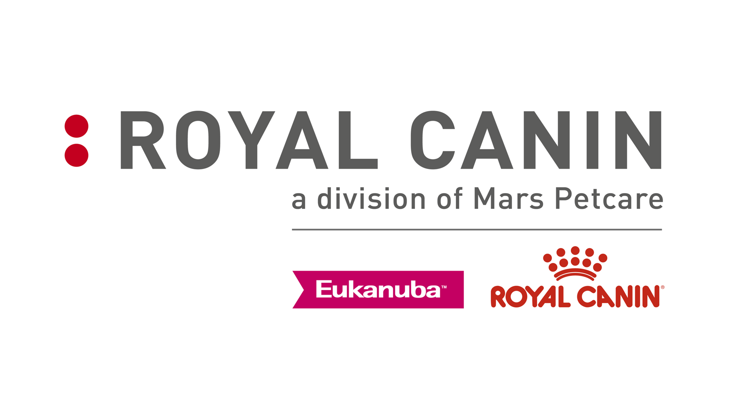 Logo Royal Canin, Mars petcare y Eukanuba
