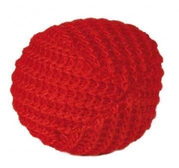 set of knitted balls