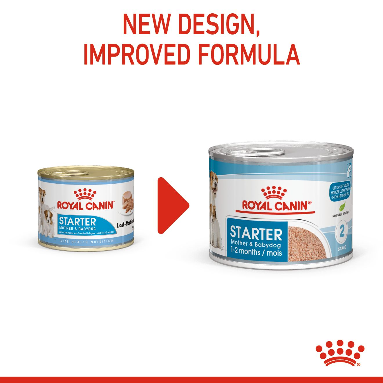 Starter royal canin sales mousse