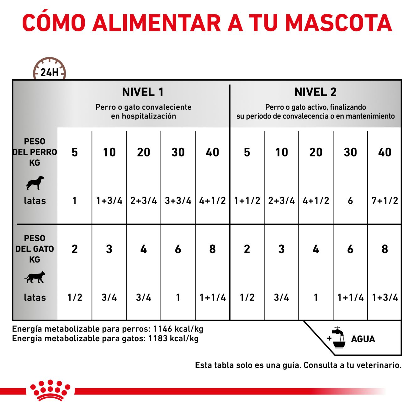 Kit 06un Alimento Úmido Recovery Royal Canin Cães Gatos 195g em