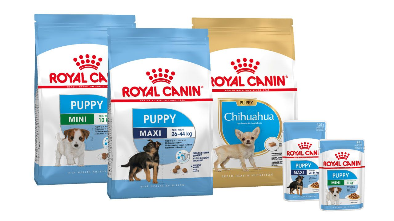 Συσκευασίες Royal Canin Puppy