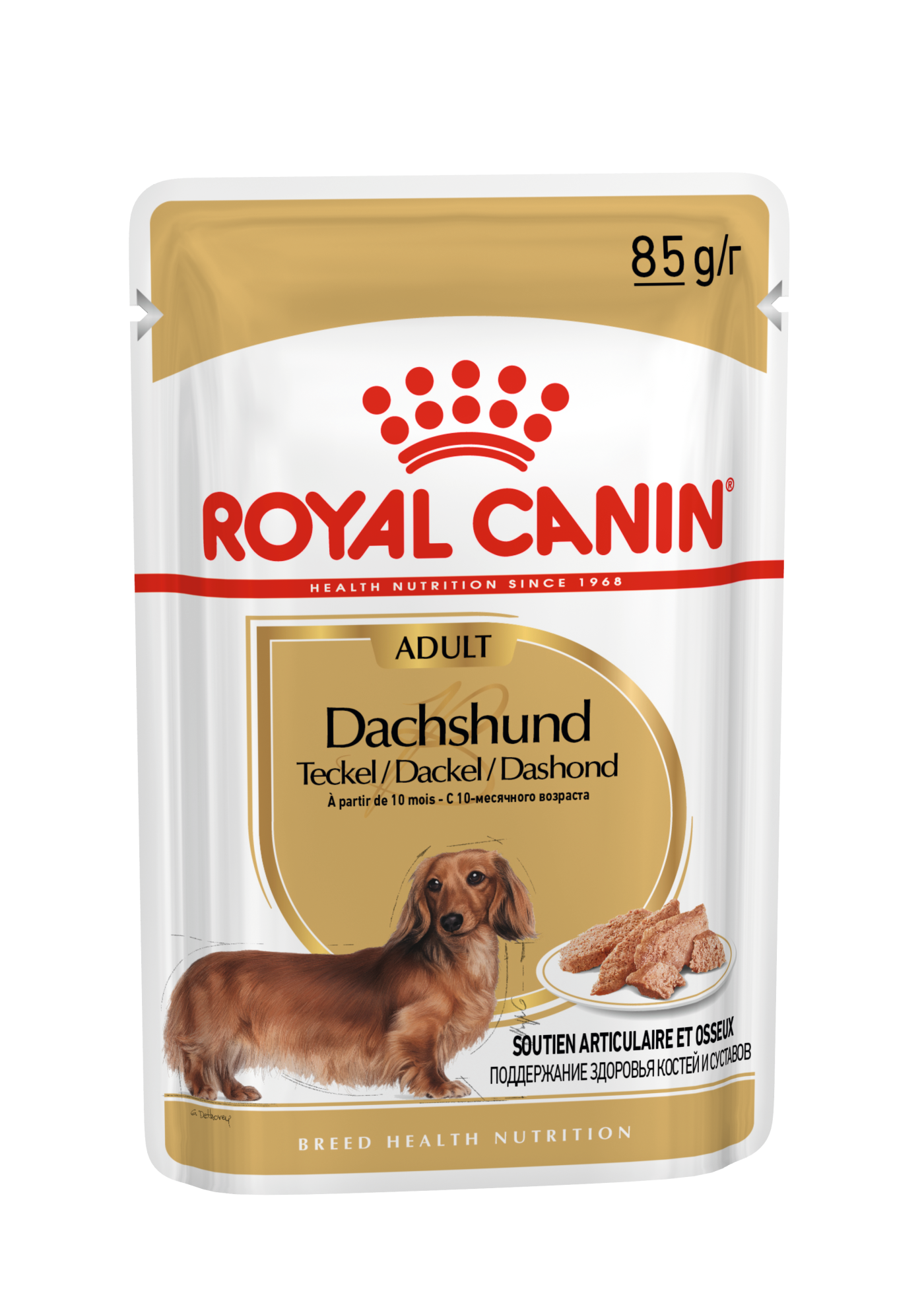 Dachshund Adult Loaf in Sauce Canned Dog Food