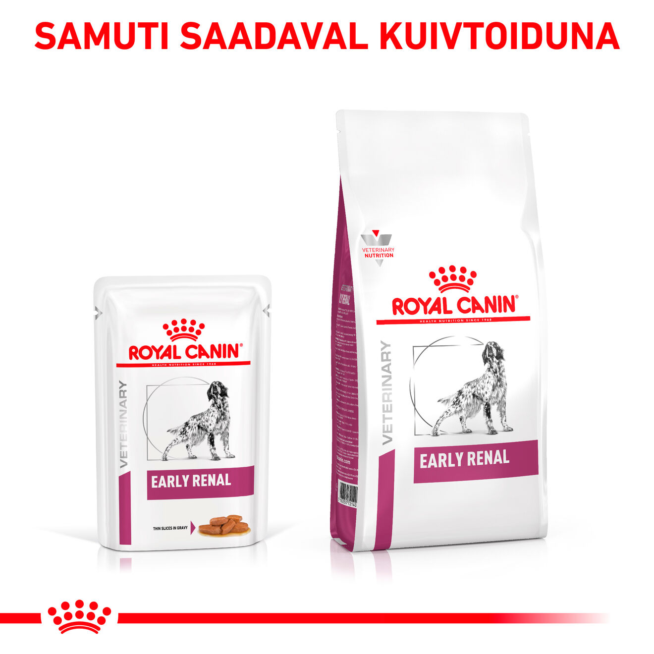 Royal Canin Early Renal Dog konserv (õhukesed viilud kastmes)