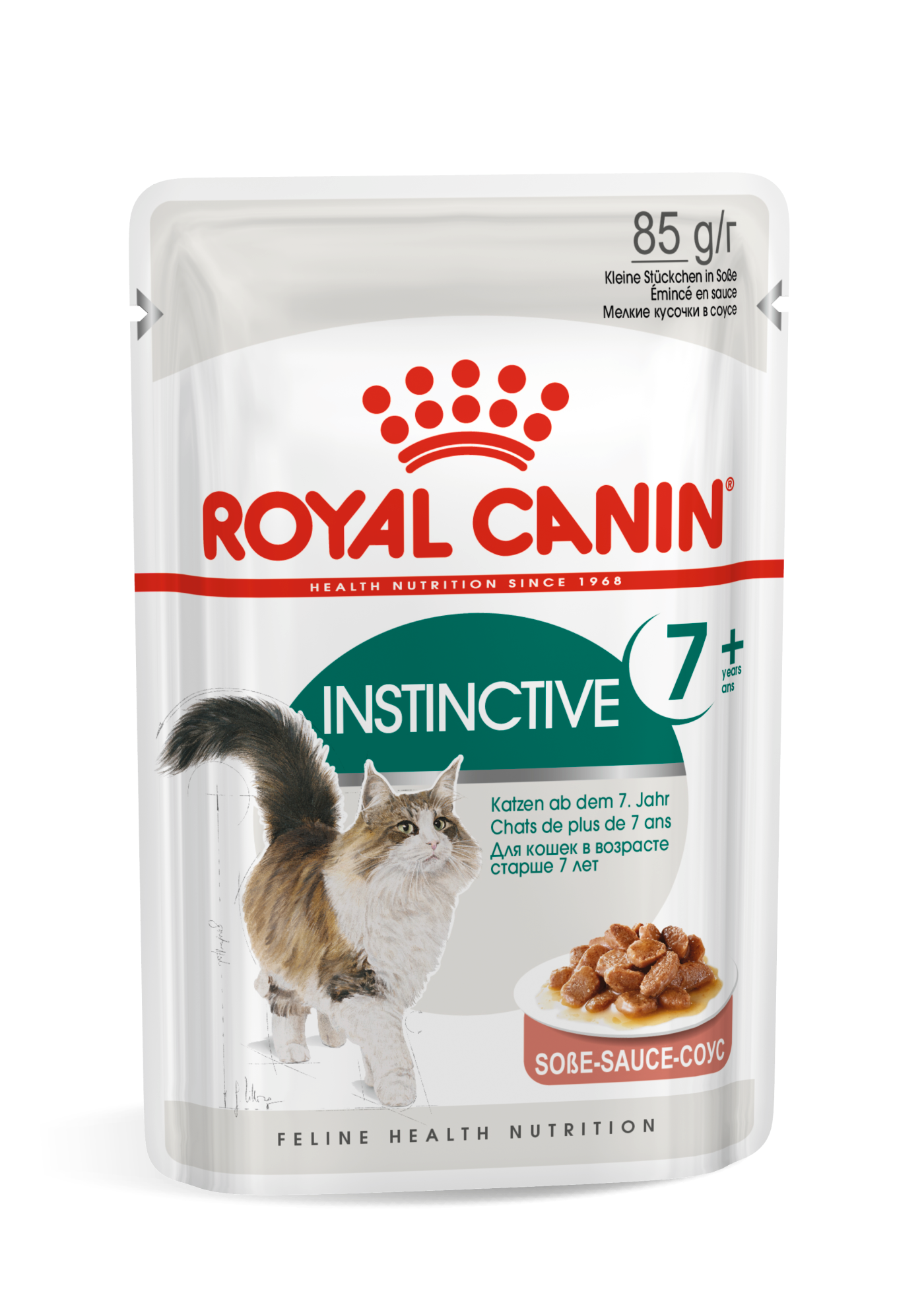 ROYAL CANIN Instinctive 7+ Gravy kapsička ve šťávě pro stárnoucí kočky starší 7 let