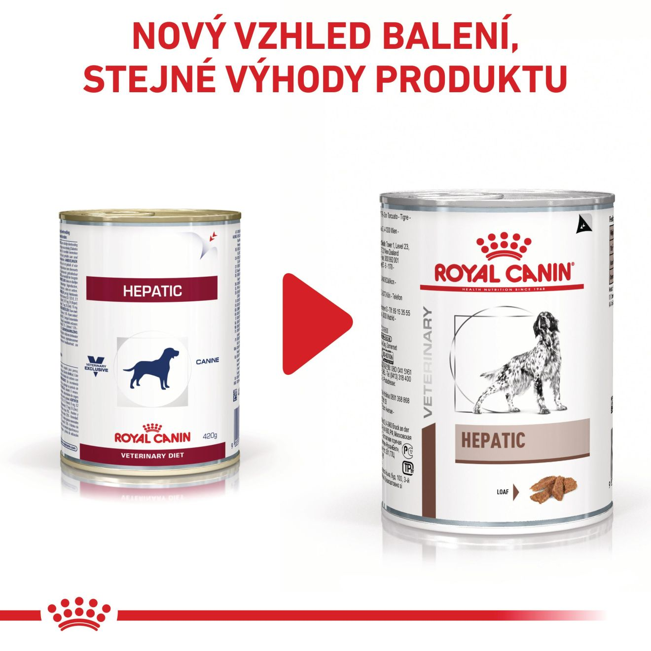 VHN Dog Hepatic Konzerva