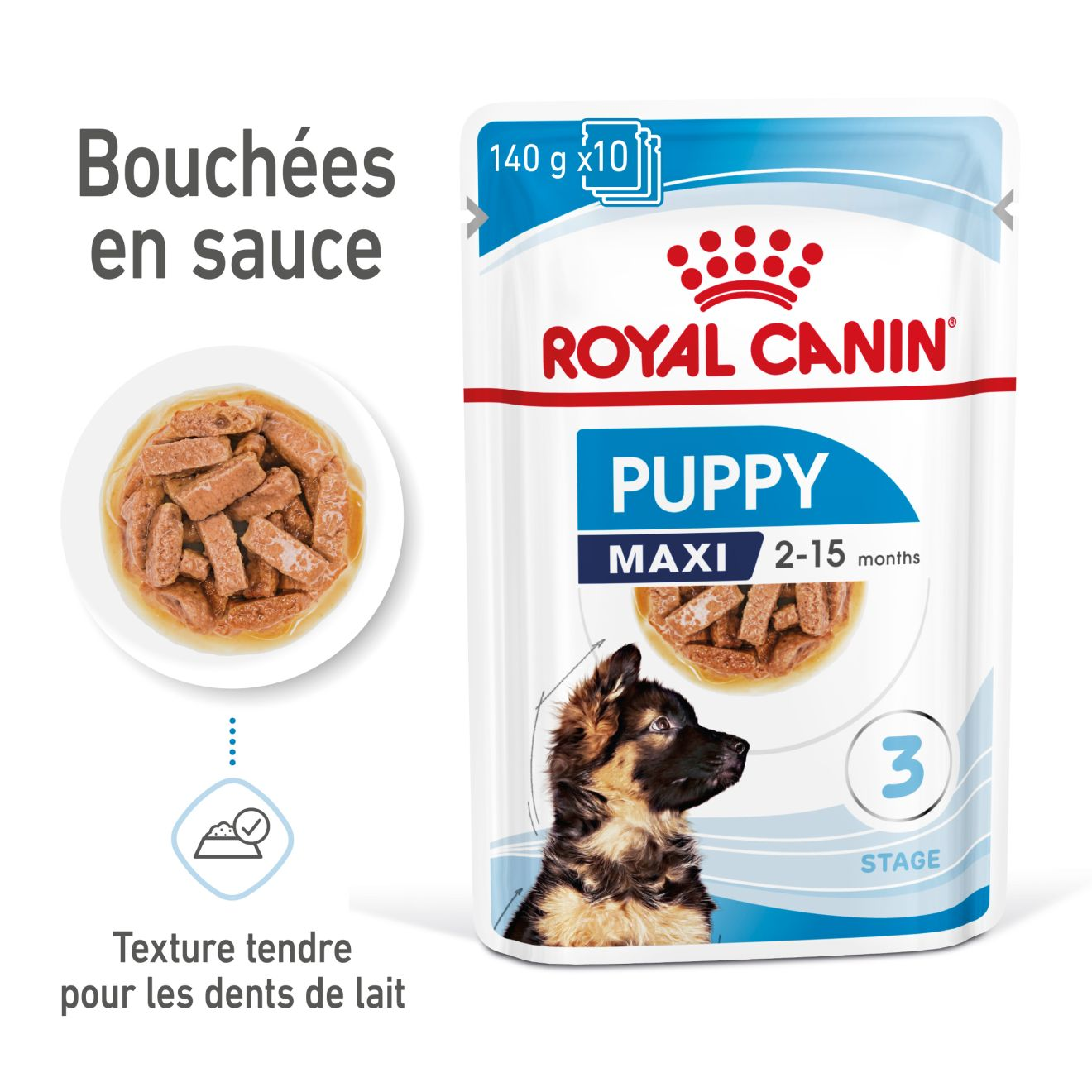 Maxi Puppy Gravy (émincés en sauce)