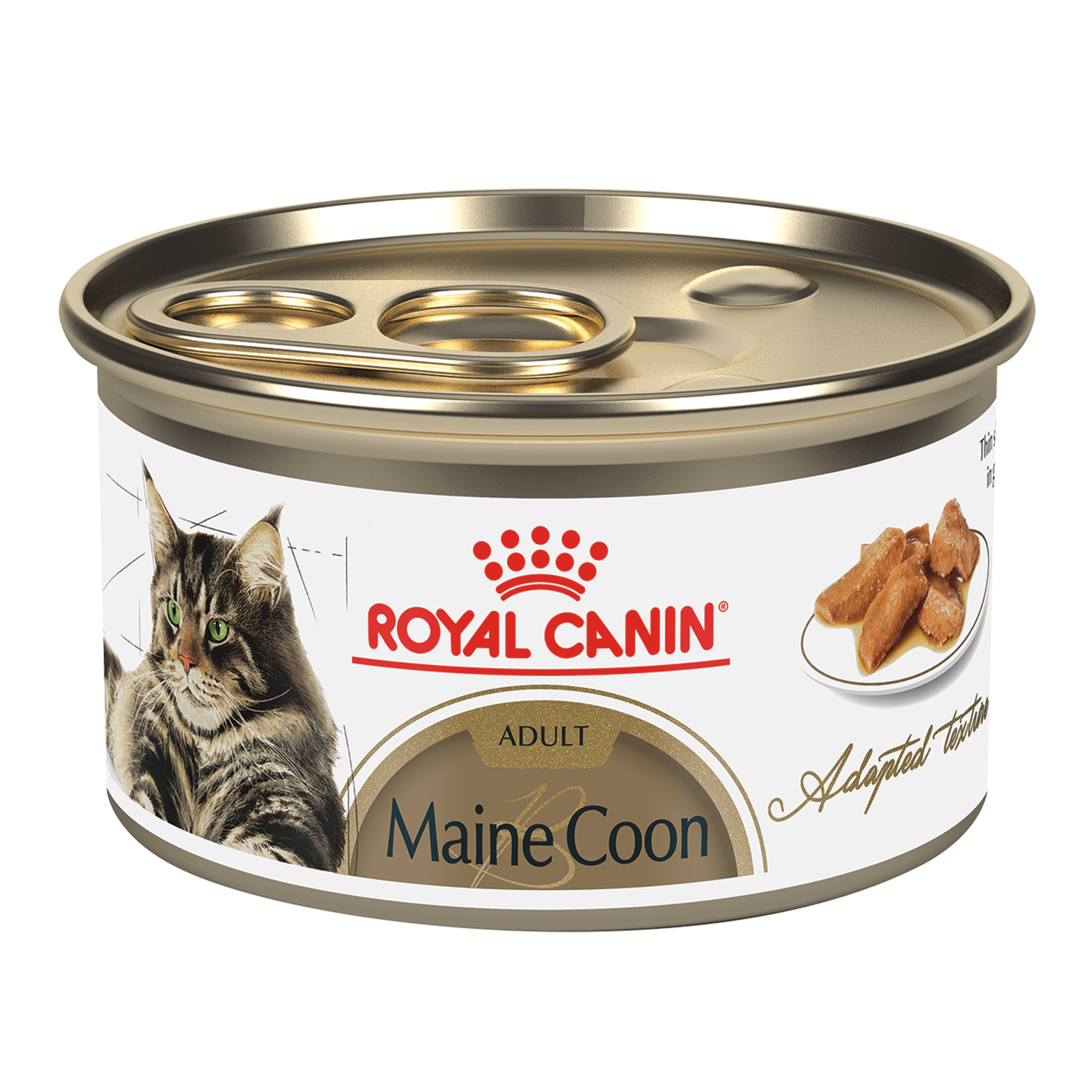 MAINE COON ADULTE fines tranches en sauce – nourriture en conserve pour chats