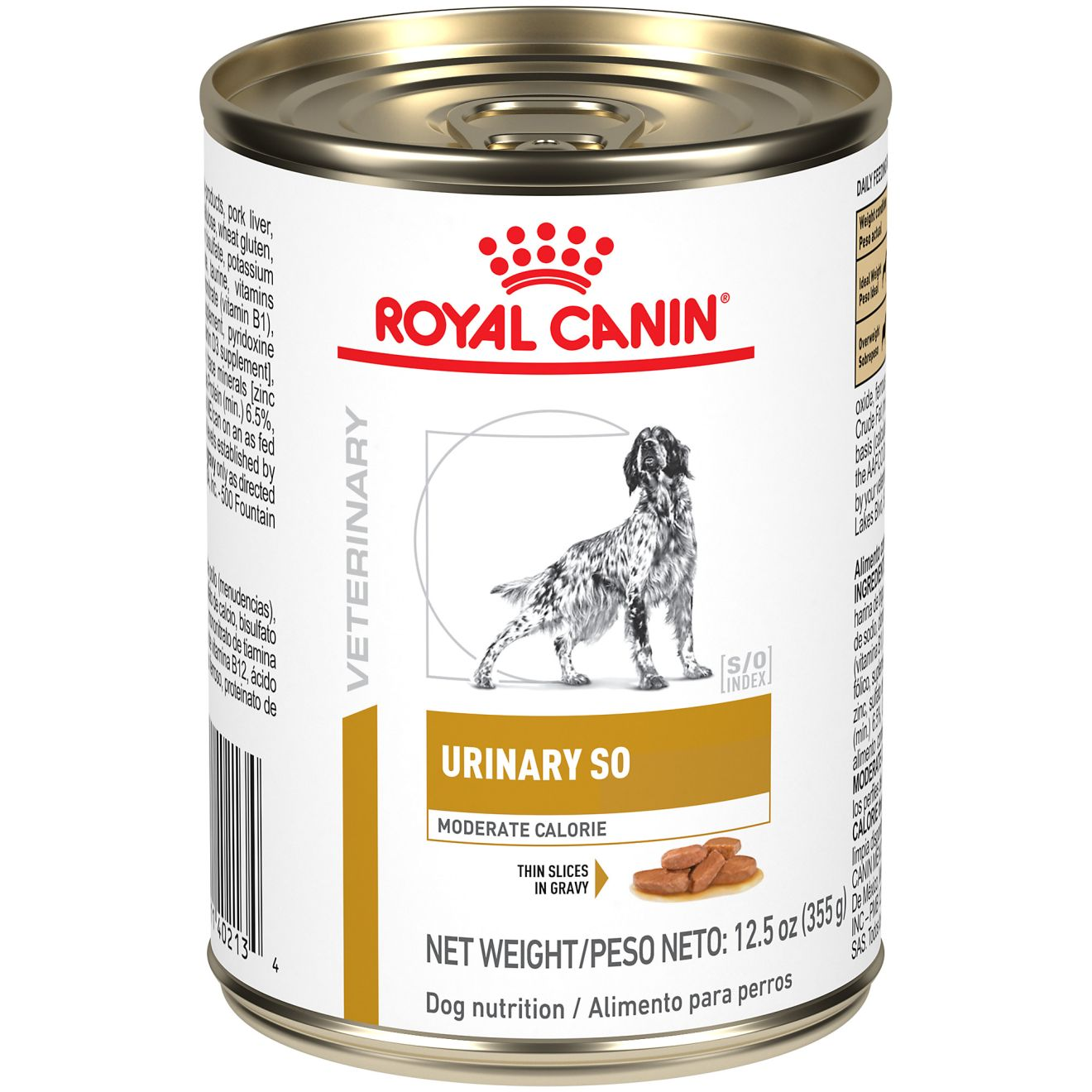 Canine Urinary SO® Moderate Calorie thin slices in gravy