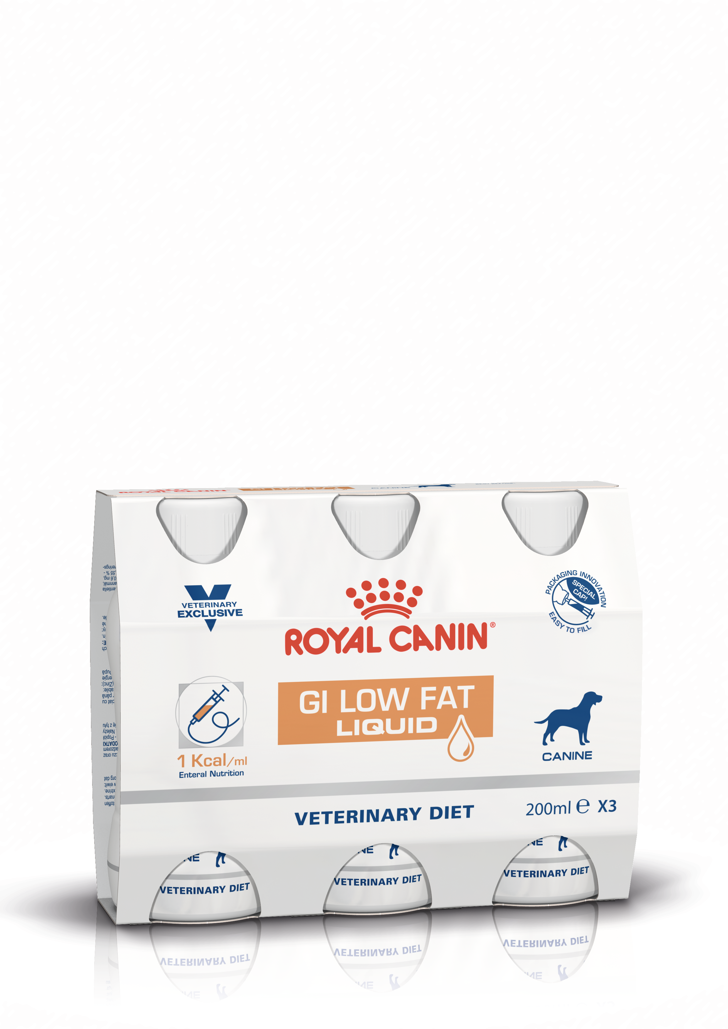 Royal canin recovery liquid best sale feeding guide