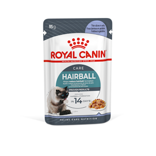 ROYAL CANIN อาหารแมวโต ที่ต้องการดูแลปัญหาก้อนขน ชนิดเปียก (HAIRBALL CARE JELLY)