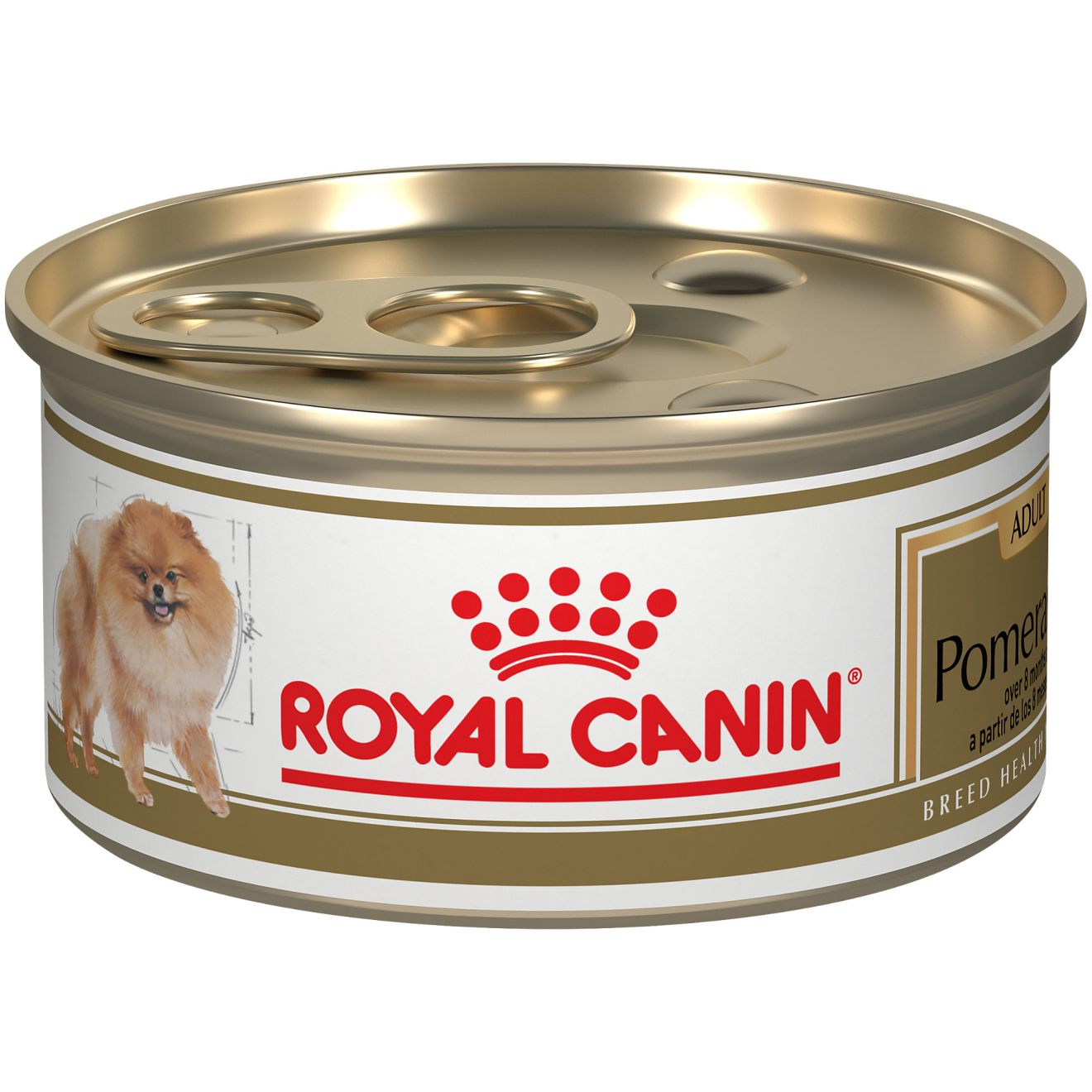 Pomeranian Adult Loaf in Sauce Canned Dog Food Royal Canin US