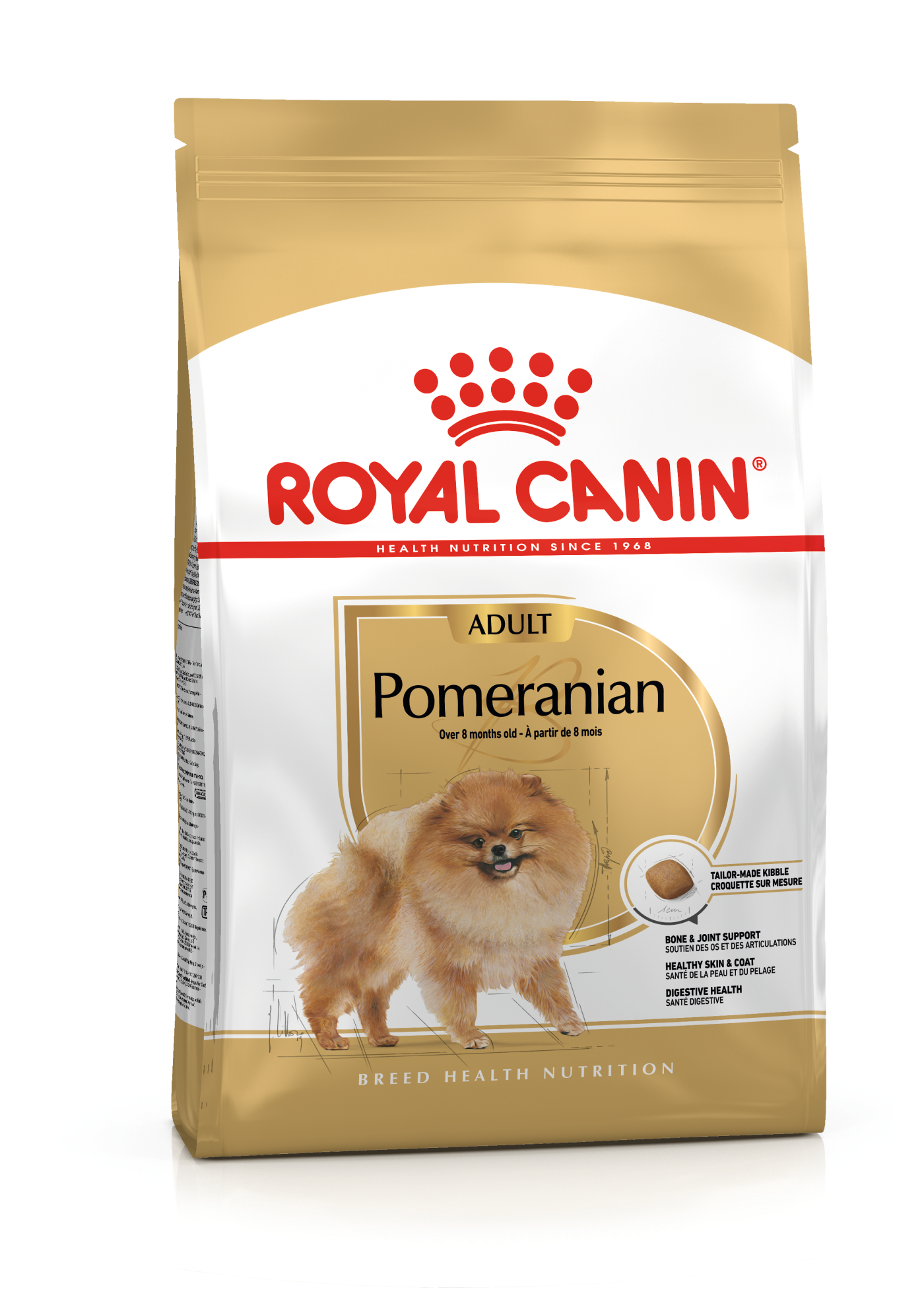 อาหารสุนัขโต พันธุ์ปอมเมอเรเนียน ชนิดเม็ด (POMERANIAN ADULT)