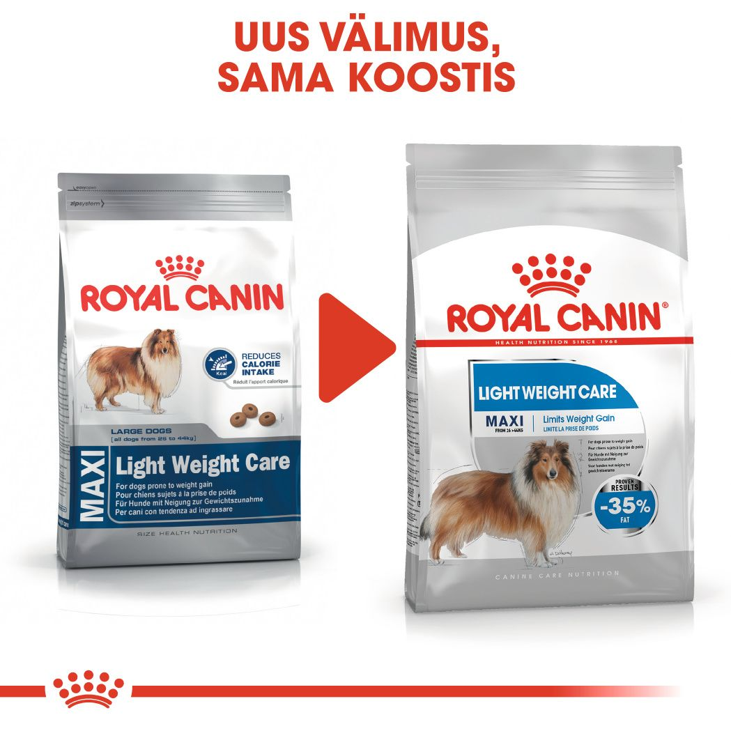 Royal Canin Maxi Light Weight Care kuivtoit