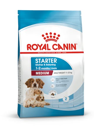 ROYAL CANIN Medium Starter Mother&Babydog  karma sucha dla dla suk w ciąży, w okresie laktacji i szczeniąt, od 4 do 8 tygodnia życia, ras średnich