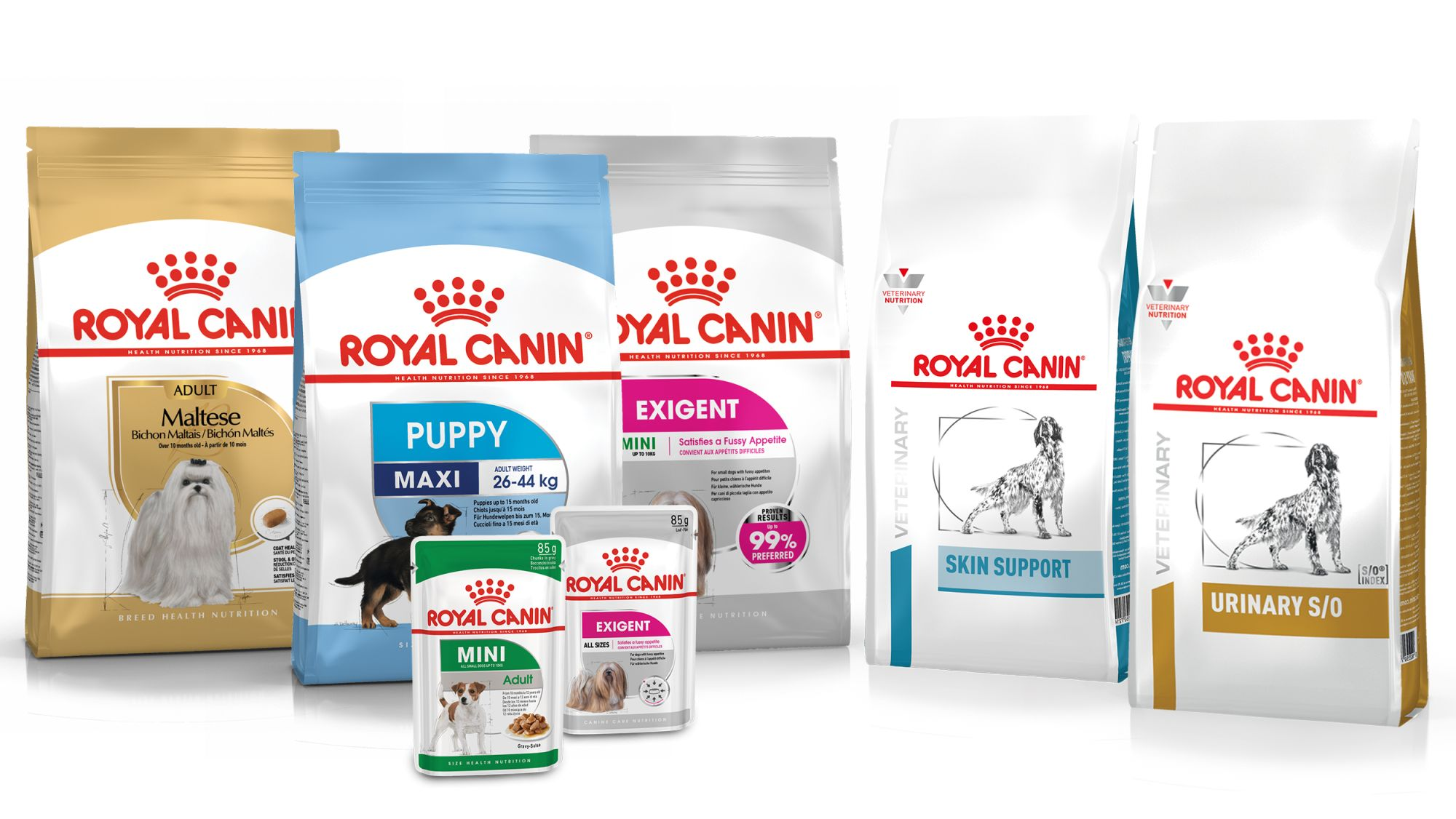 melez ırk köpekler için Royal Canin ürünleri