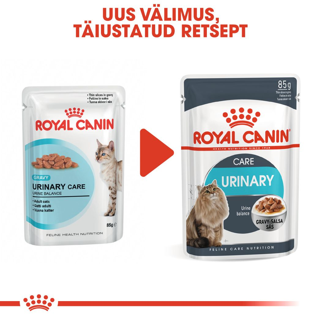 Royal Canin Urinary Care konserv (õhukesed viilud kastmes)