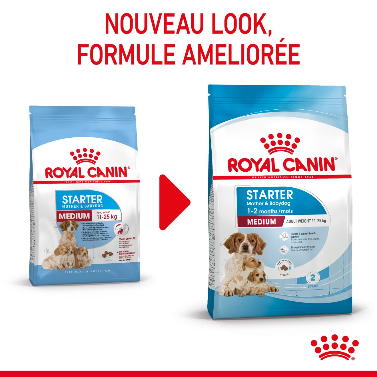 Medium Starter Mother & Babydog pour chiot