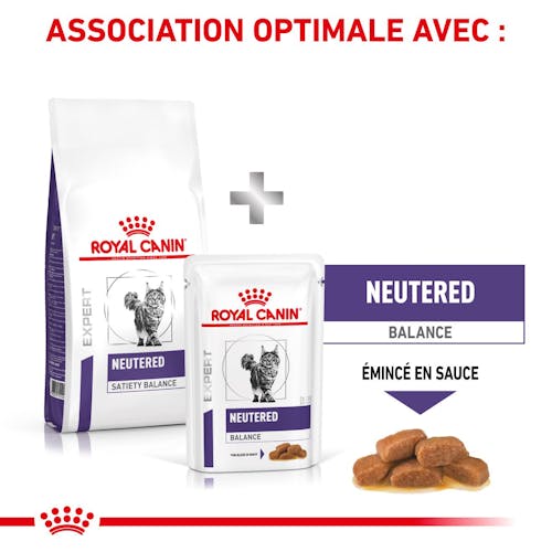 Neutered Satiety Balance - Aliment vétérinaire pour chat