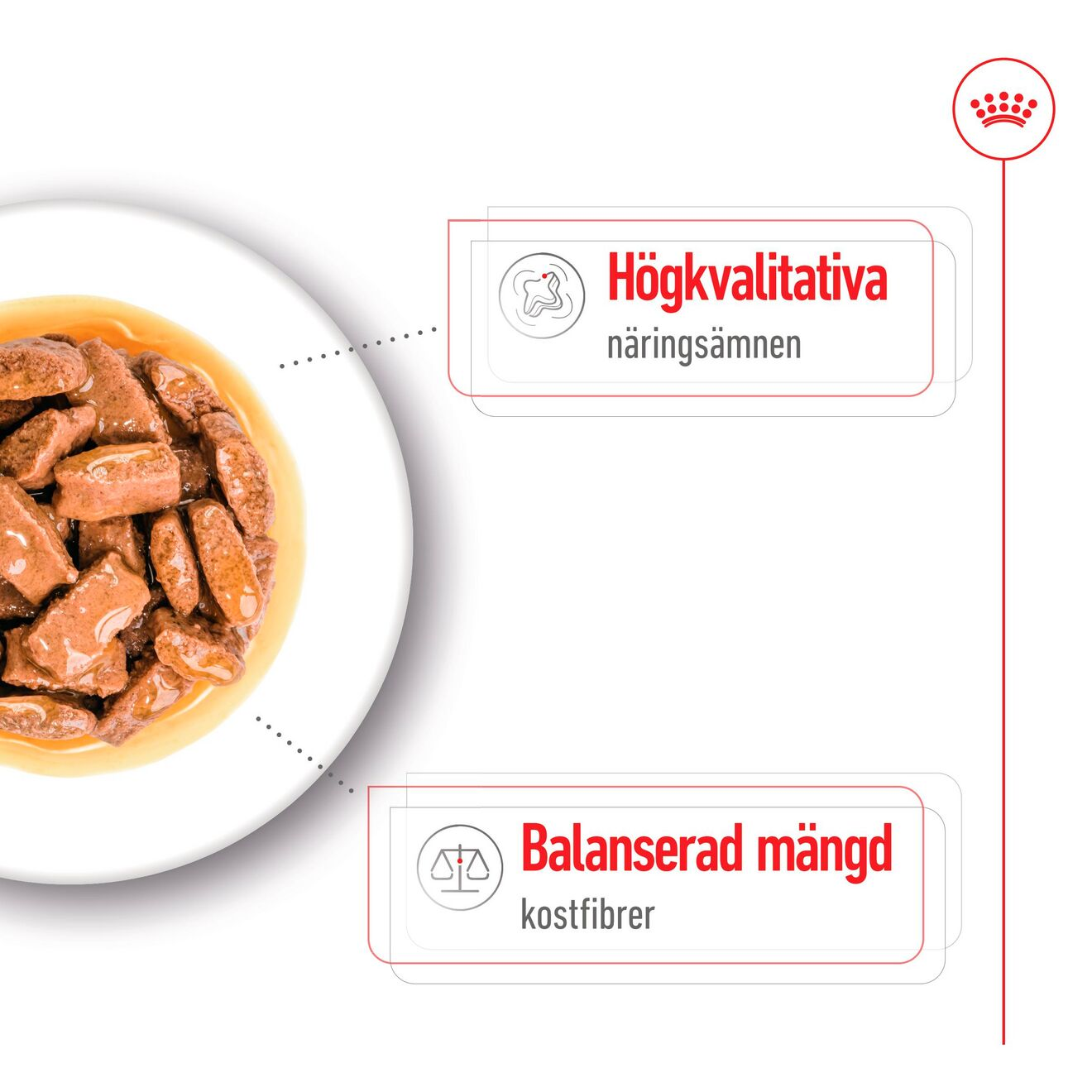 Maxi Adult bitar i sås