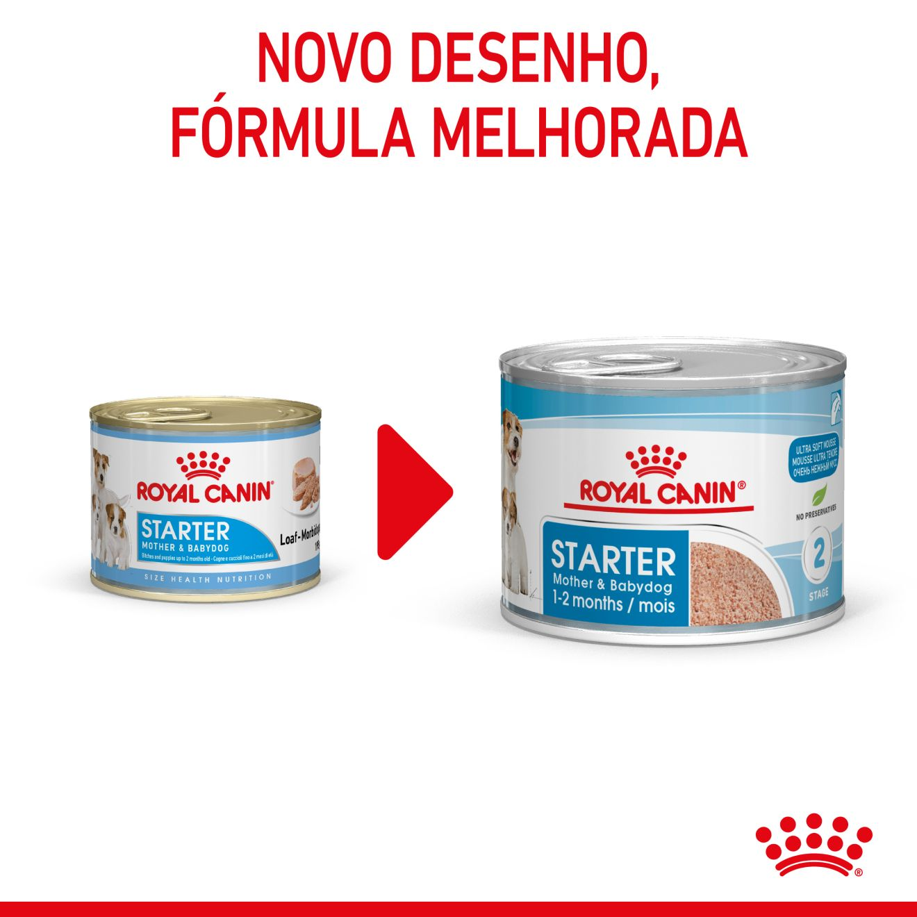 STARTER Mother & Babydog – Ultra soft mousse