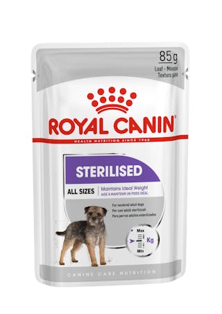 ROYAL CANIN Sterilised Dog Loaf vrecko s paštétou pre dospelých kastrovaných psov