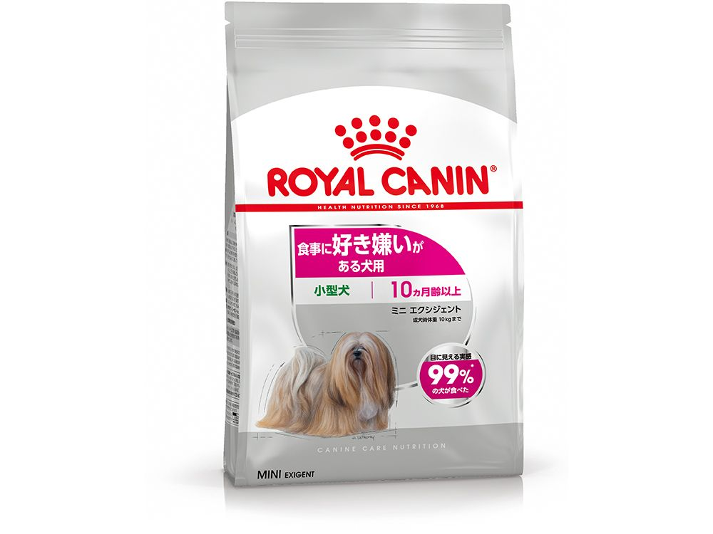 ミニ エクシジェント （食事に好き嫌いがある犬用） | Royal Canin JP