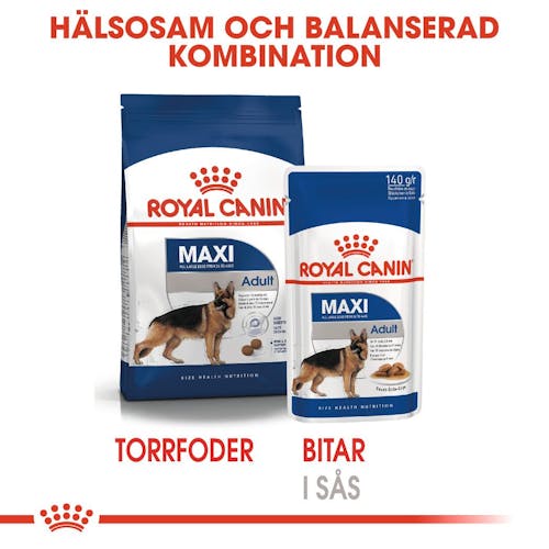 Maxi Adult bitar i sås