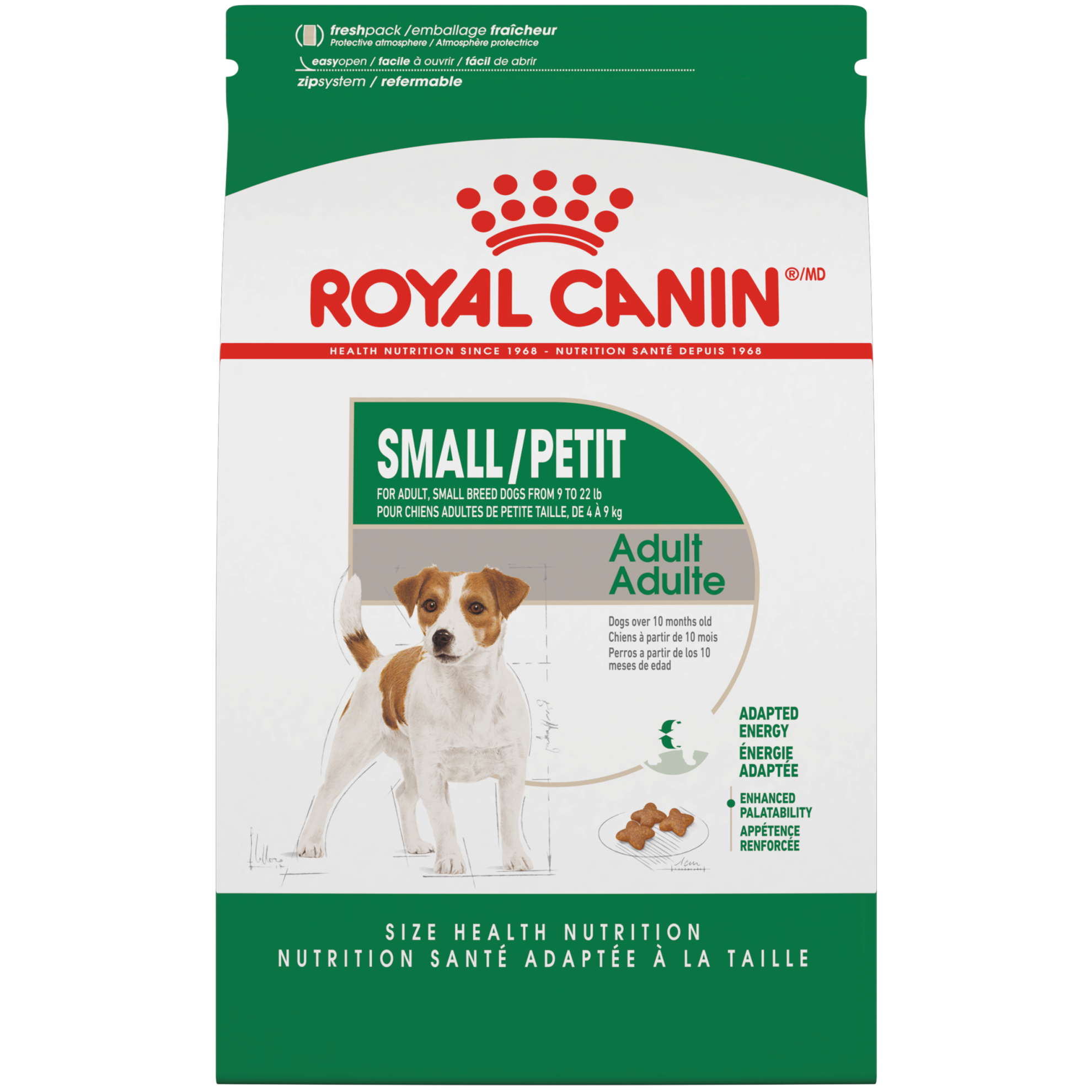 PETIT ADULT – nourriture sèche pour chiens