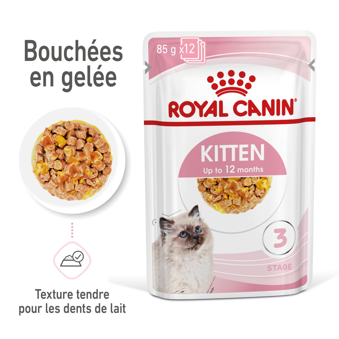 Kitten Gelée - Sachet fraîcheur pour chaton