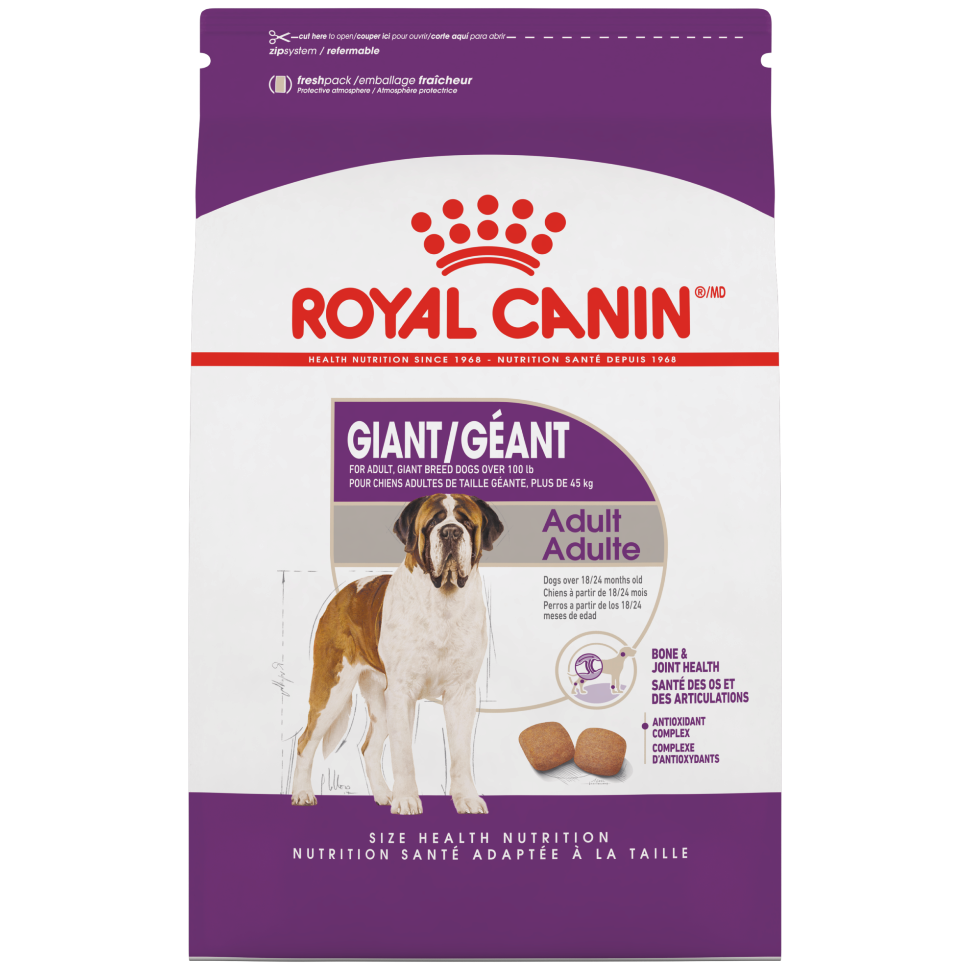 Oprechtheid Gematigd Voorouder Giant Adult Dry Dog Food | Royal Canin US