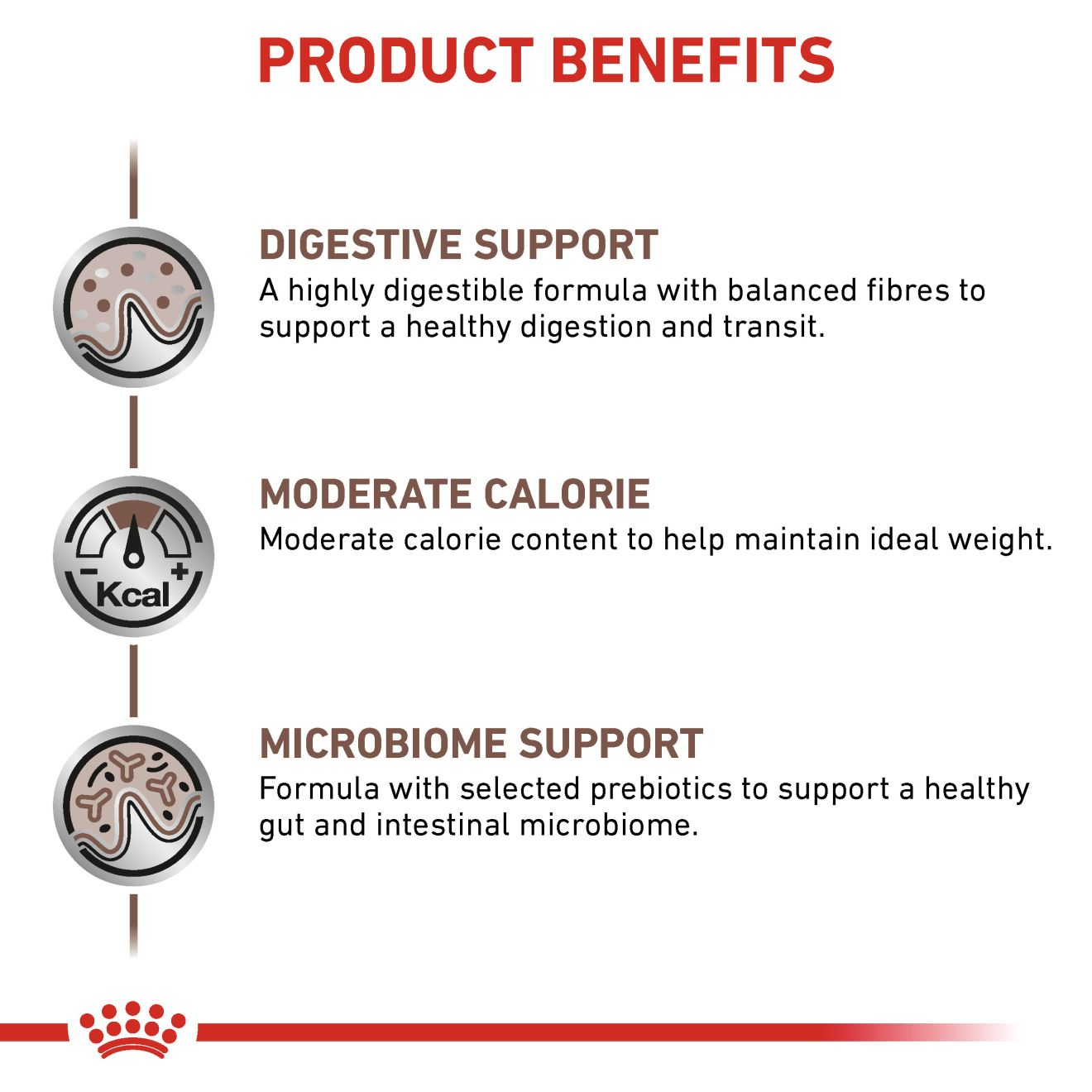 GASTROINTESTINAL MODERATE CALORIE per gatti