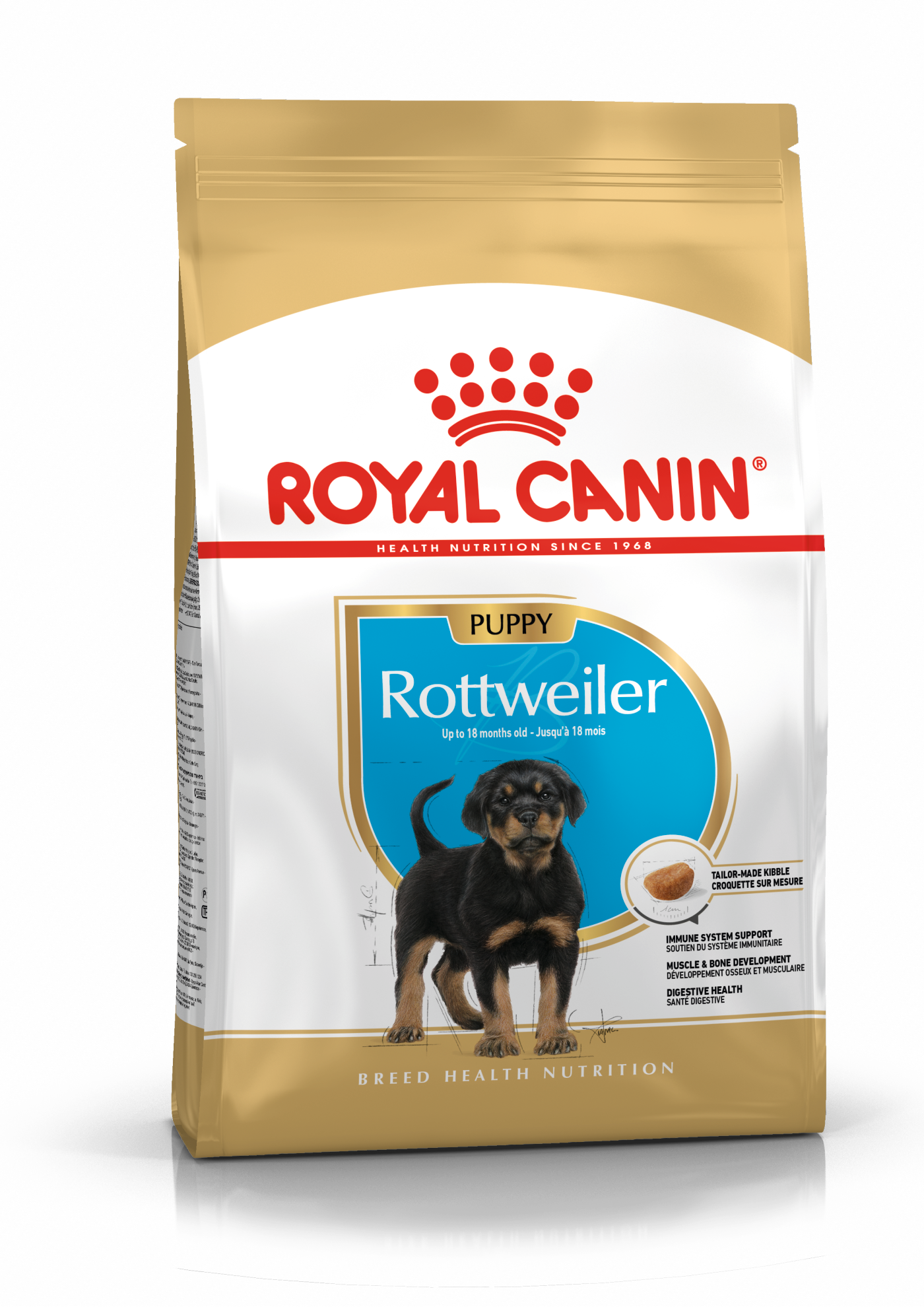 อาหารลูกสุนัข พันธุ์ร็อตไวเลอร์ ชนิดเม็ด (ROTTWEILER PUPPY)