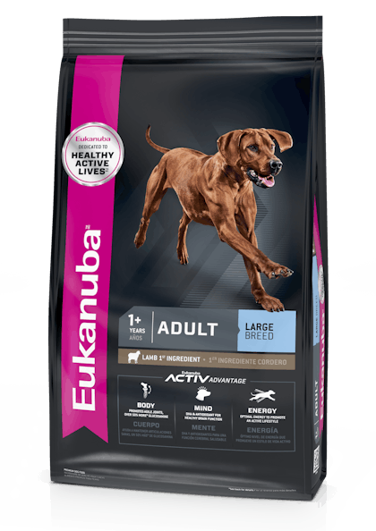 EUKANUBA - ADULT LARGE BREED LAMB 1ST INGREDIENT - PACKSHOT - EN/SP