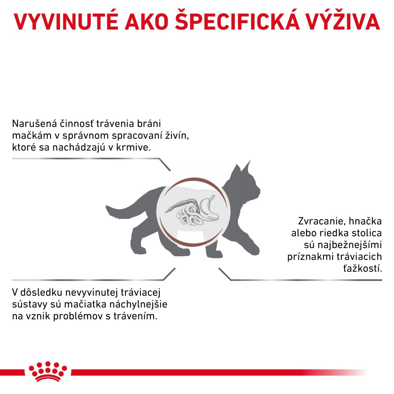 ROYAL CANIN Cat Gastrointestinal Kitten granule pre mačiatka trpiace ochorením tráviaceho traktu