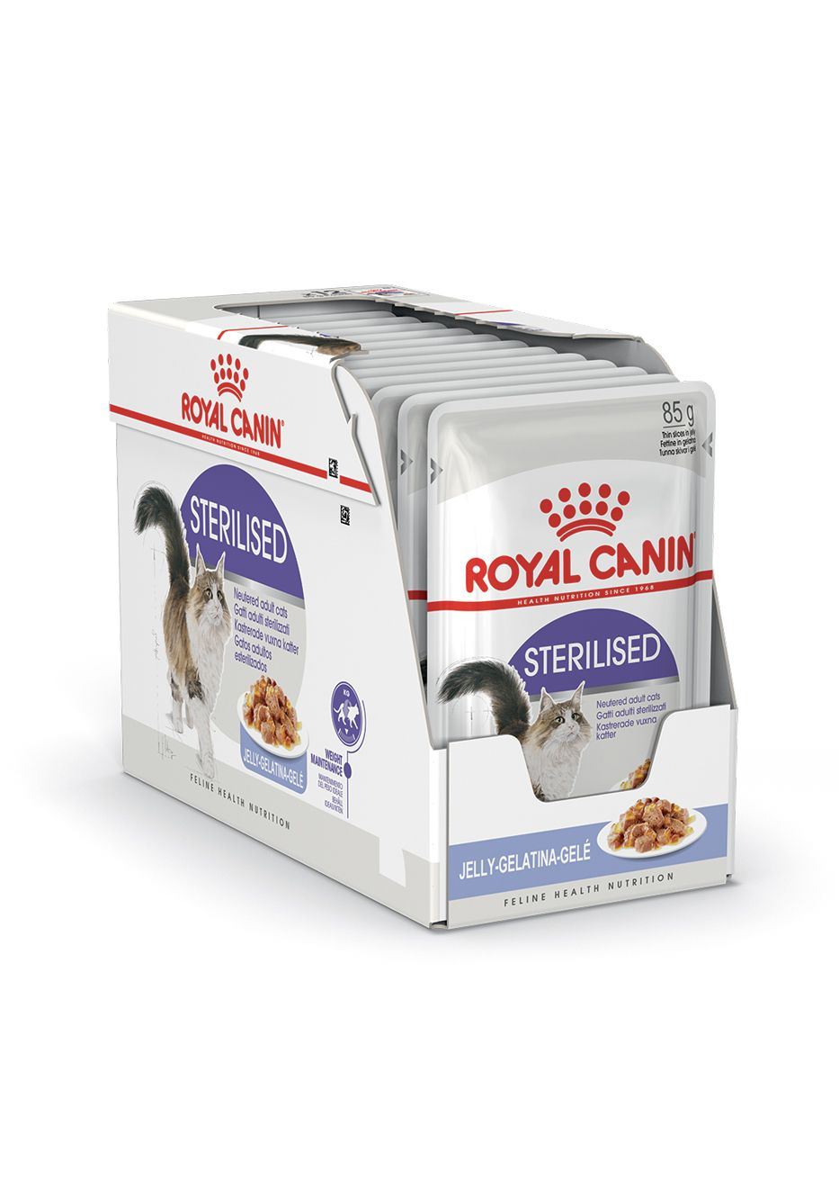  CANIN STERILISED 85g × 48袋 Royal Canin Sterilised in Jelly 85 g - Feed - EURO-VET Webshop
