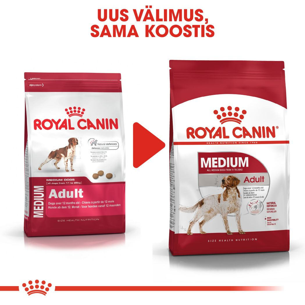 Royal Canin Medium Adult kuivtoit