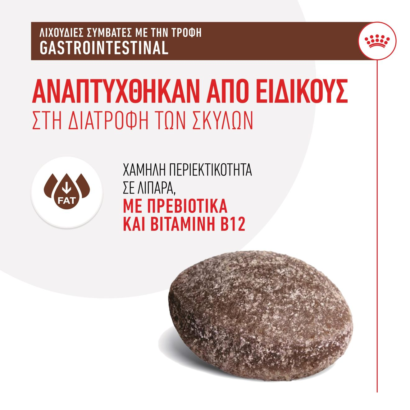 TREATS COMPATIBLE WITH GASTROINTESTINAL DIETS