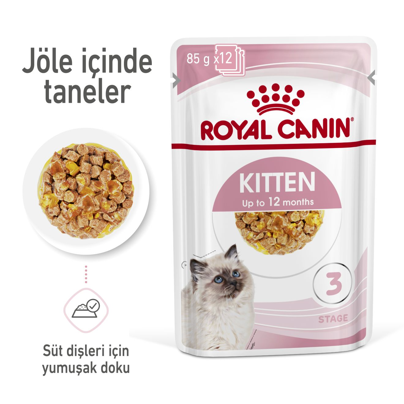Kitten Jelly Yavru Kedi Yaş Maması